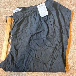 Sonoma Capri 2X black relaxed pants